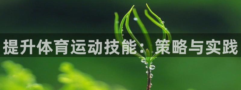 意昂5Kgame体育注册代理：提升体育运动技能：策略与实践
